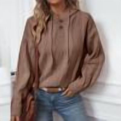 PEONAVET Chandail Col Roulé Femme Chandail Décontracté Col Rond Manches Longues Chandail Rayé Tricoté Blouse Ample