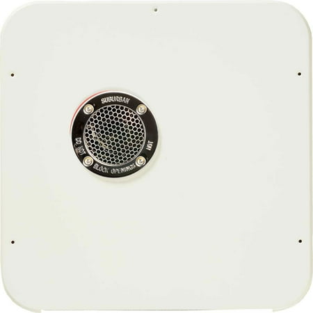 - Suburban 6277APW Nautilus Water Heater Replacement Panel - 10/12/16 Gallon, Polar White