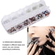 thumbnail image 1 of Brrnoo Nail Art Rhinestones, 12 Grids Makeup Glitter Beads Herramienta de manicura Nail Art Rhinestones DIY Decoración de u?as Glitter Rhinestones para salón de Belleza y Nail Art DIY(2#) Ecomeon no, 1 of 6