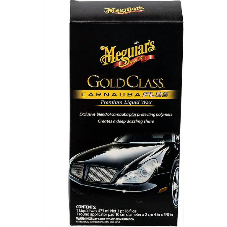 Meguiar's Gold Class Premium Liquid Wax - JusT Supplies LLC