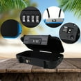 thumbnail image 4 of ZPAQI Combination Security Case Lock Box Travel Safe Box Portable Lock Box Safe Box, 4 of 12