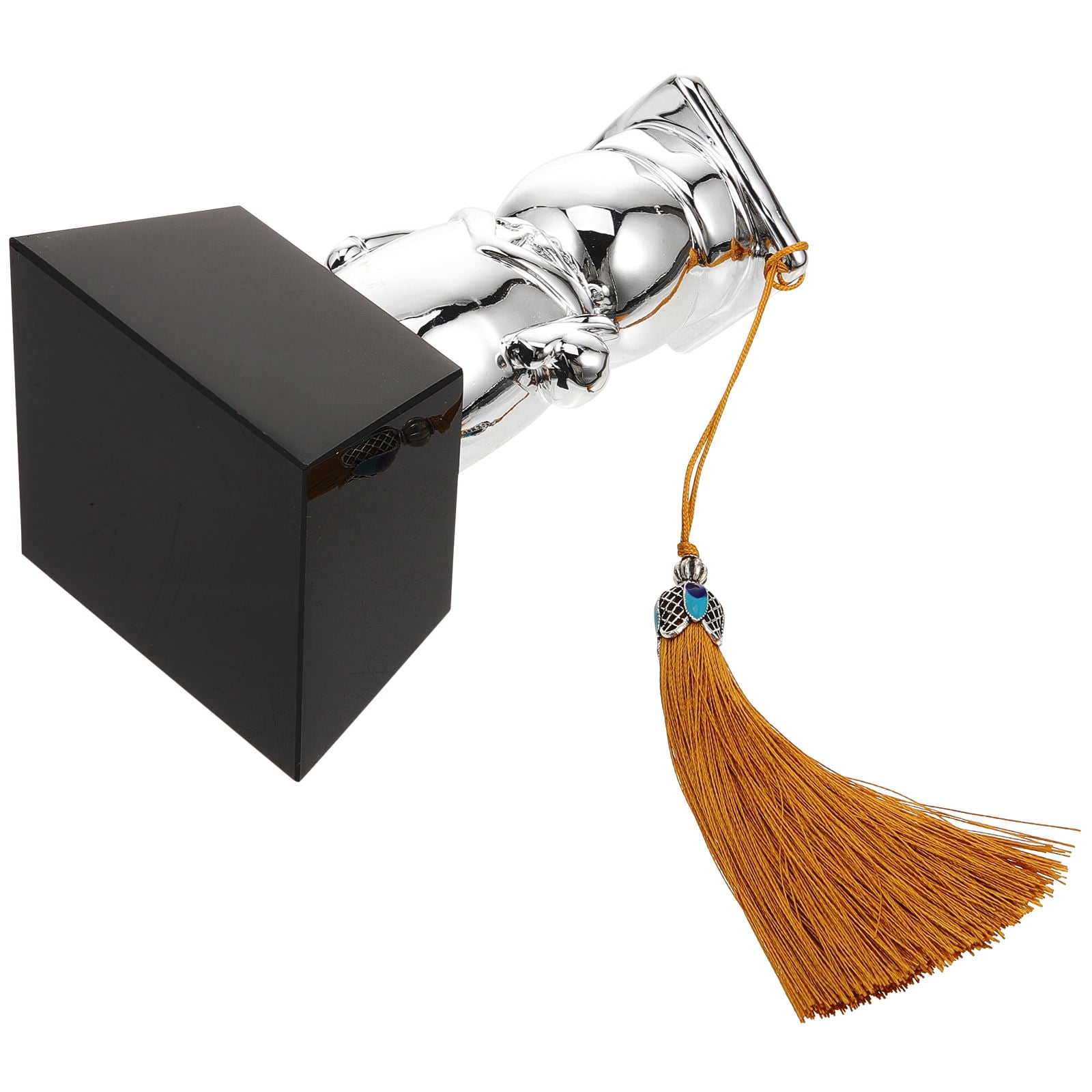 RENACLIPY Small Crystal Graduation Trophy Award, Lightweight Party Decoration for Celebration and Recognition