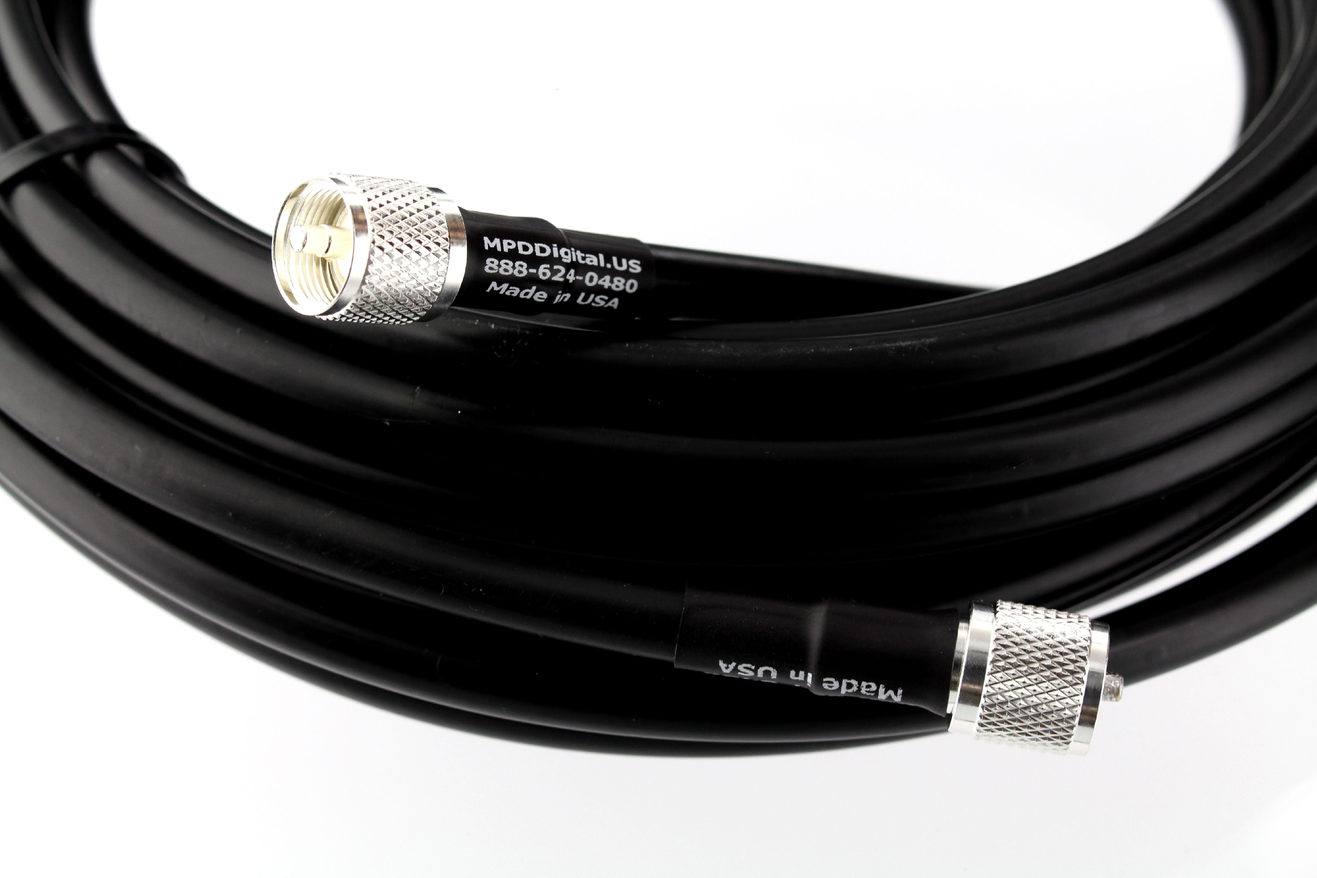 RG213 MILSPEC Coaxial Ham/CB Radio Transmission Antenna Cable GMRS