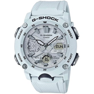 Casio Men's G-Shock Analog-Digital Tough Solar Watch, White