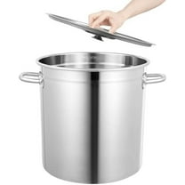 37 Qt Large StockPot, Thicked Stainless Steel Stock Pot with Lid and Handle, Large Soup Pot for All Stoves, for Stew, Soup, Seafood, Stock$$Home Decor, Kitchen, & Other