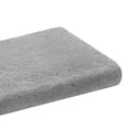 thumbnail image 5 of Pure Era Bullnose Plush Carpet Stair Treads Protector Cover 9" x 30" Indoor Shaggy Rug Self Adhensive Set of 12,Gray, 5 of 11