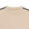 thumbnail image 5 of Lutiedan Mens T-Shirts Classic Side Striped Crewneck Short Sleeve Tees Summer Soft Lightweight Workout Tops Casual Dressy Work Shirt, 5 of 5
