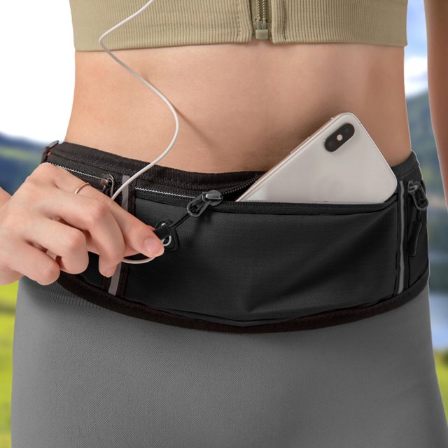 Cangurera Cangurera Estuche para teléfono oculto unisex Deportes Mini Gym Belt Bag Pack Running Equipment Pouch