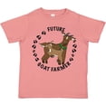 thumbnail image 3 of Inktastic Future Goat Farmer with Cute Goats and Hoof Prints Boys or Girls Toddler T-Shirt, 3 of 5