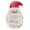 01-A-Santa M, variant on Hvmvliv Christmas Inflatables Outdoor Pvc Inflatable Santa Claus Decoration Red Santa Christmas Yard Inflatables for Xmas Outdoor Decoration 0.66 ft, White