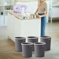 thumbnail image 1 of Heavy Duty Leak Proof Can With Secure Lid And Carry Handles For Odor Control And Waste Management 5PCS, 1 of 5