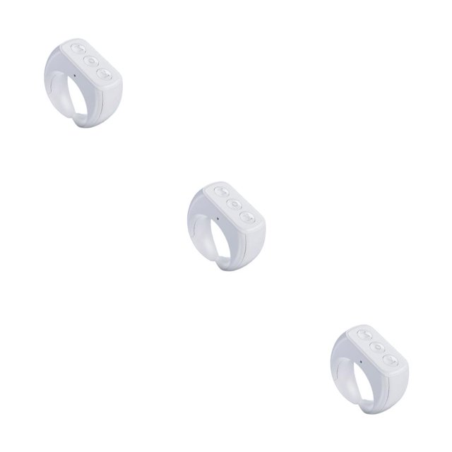 Bearachild Controlador de video con yema del dedo compatible con Bluetooth Controladores de anillo de control remoto de teléfono móvil Type3 NO3