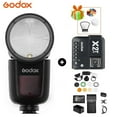 thumbnail image 1 of Godox V1 Flash Speedlight V1N Round Head Camera Speedlite with AK-R1 X2T For Nikon, 1 of 5