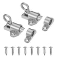 thumbnail image 1 of Uxcell 2-Pack Cerrojos de Cierre Automático, Cerrojo Resistente de Aleación de Aluminio con Tornillos/ Ventana/Puerta[Plateado], 1 of 6