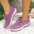 thumbnail image 5 of XIMIN Womens Running Wide Toe Box Shoes Non-Slip Tennis Gym Workout Athletic Sneakers Ultra Lightweight Sneaker Lightweight Tennis Work Breathable Gym Workouts Shoes, 5 of 8