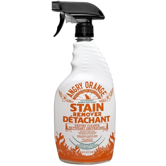 Angry Orange 24oz Pet Stain and Odor Remover Fresh Scent
