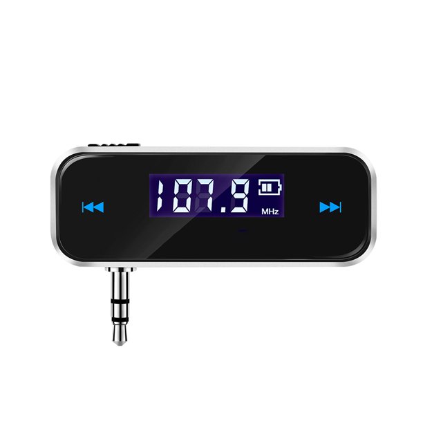 Transmisor Fm Para Automóvil Jack De 3,5 Mm Pantalla Con Retroiluminación Lcd Adaptador De Radio Fm De Sonido Estéreo Transmisor De Enchufe De Audio Kit Manos Libres Para Automóvil Para Inevent VI006123-00
