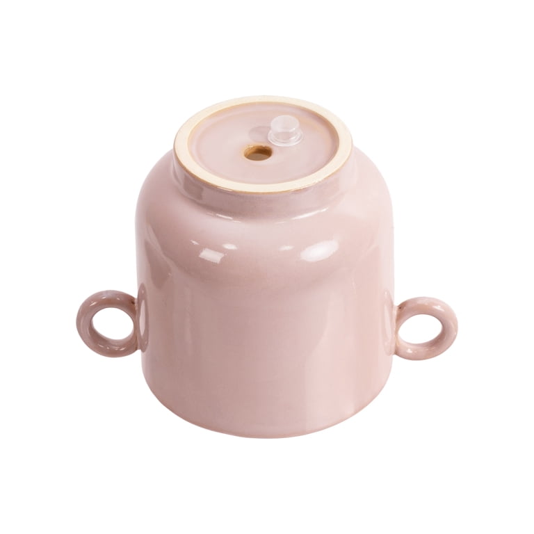Beautiful by Drew Barrymore 6" Rose Pink Ceramic Planter photo 3