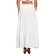 thumbnail image 3 of Falda Maxi Chic de Verano Inspire para Mujer, Falda Larga Bohemia de Cintura Alta Elástica XL Blanca, 3 of 6