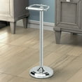 thumbnail image 3 of Gatco Freestanding Pedestal Toilet Paper Holder, Chrome, 3 of 4
