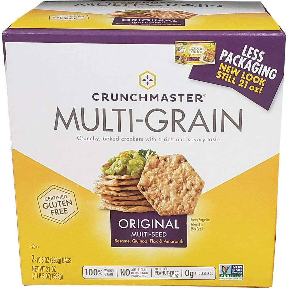 Crunch Master Multi Grain Cracker (21 OZ), 21 oz