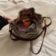 thumbnail image 2 of Bolso Tejido Paja para Mujer Playa Verano Con Cordón Viajes (multicolor), 2 of 8