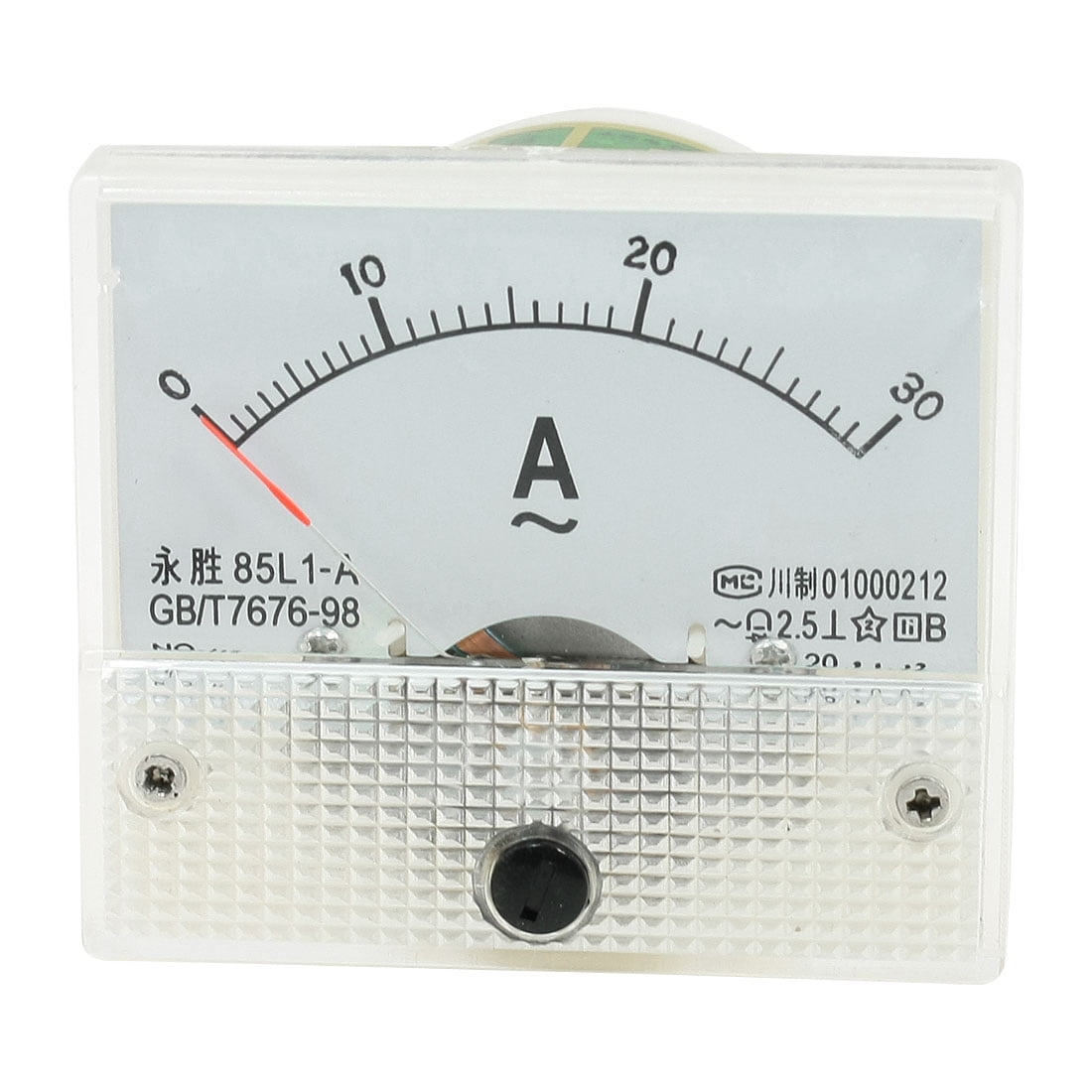 85L1-V Analogue AC Voltage Needle Panel Meter Voltmeter 1V 