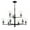 Black, variant on Craftmade Lighting - Hailie - 9 Light Chandelier In Transitional Style-26.25