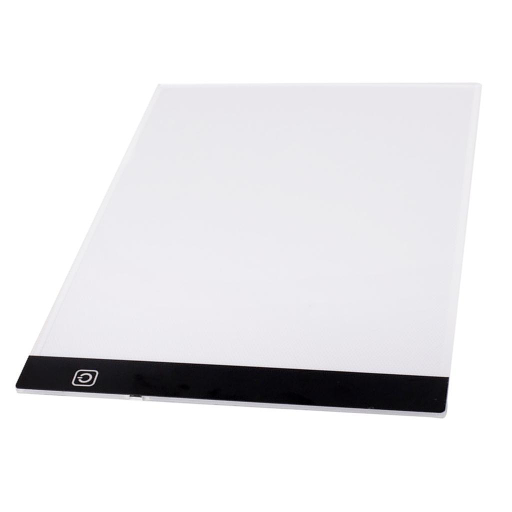 A4 , Portable Tracing Light Box Drawing Board, Tracing Sketch Light Drawing Pad Tablet for