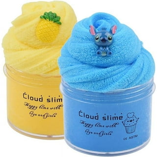 33 Premade Slime Clay to DIY Fluffy Cloud Clear Butter Glitter