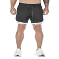 thumbnail image 3 of MesaSe Men‘s 2 in 1 Athletic Short Jogger with Pockets, 3 of 6
