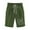 Army Green, variant on hotojiny Shorts for Women Straight Leg Rolled Knee Length Trousers Cotton Linen Drawstring Elastic Waist Heart Graphic Shorts with Pockets