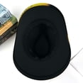 thumbnail image 4 of Valora Stylish Western Cowboy Hat For Men And Women Wide Brim Fedora With Beaded Band Classic Outdoor Country Fashion Accessory Black, 4 of 4