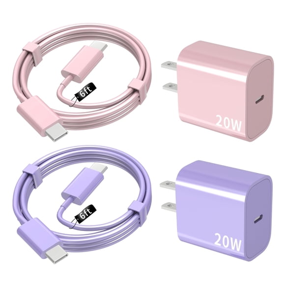 Charger for iPhone 17 16 15 Charger Fast Charging iPhone 15 Pro Max Charger 6FT 2-Pack iPad Pro Compatible with iPhone 17/Pro/Pro Max/17 Air/ 16/16 Pro/16 Pro Max/15/Plus/Pro/Pro Max,iPad Pro