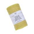 thumbnail image 4 of (2 pack) Love, Laugh, Craft Jute Burlap Roll Precut, Finished Edges, 6"W x 5-Yards, Lemon Yellow, 4 of 18