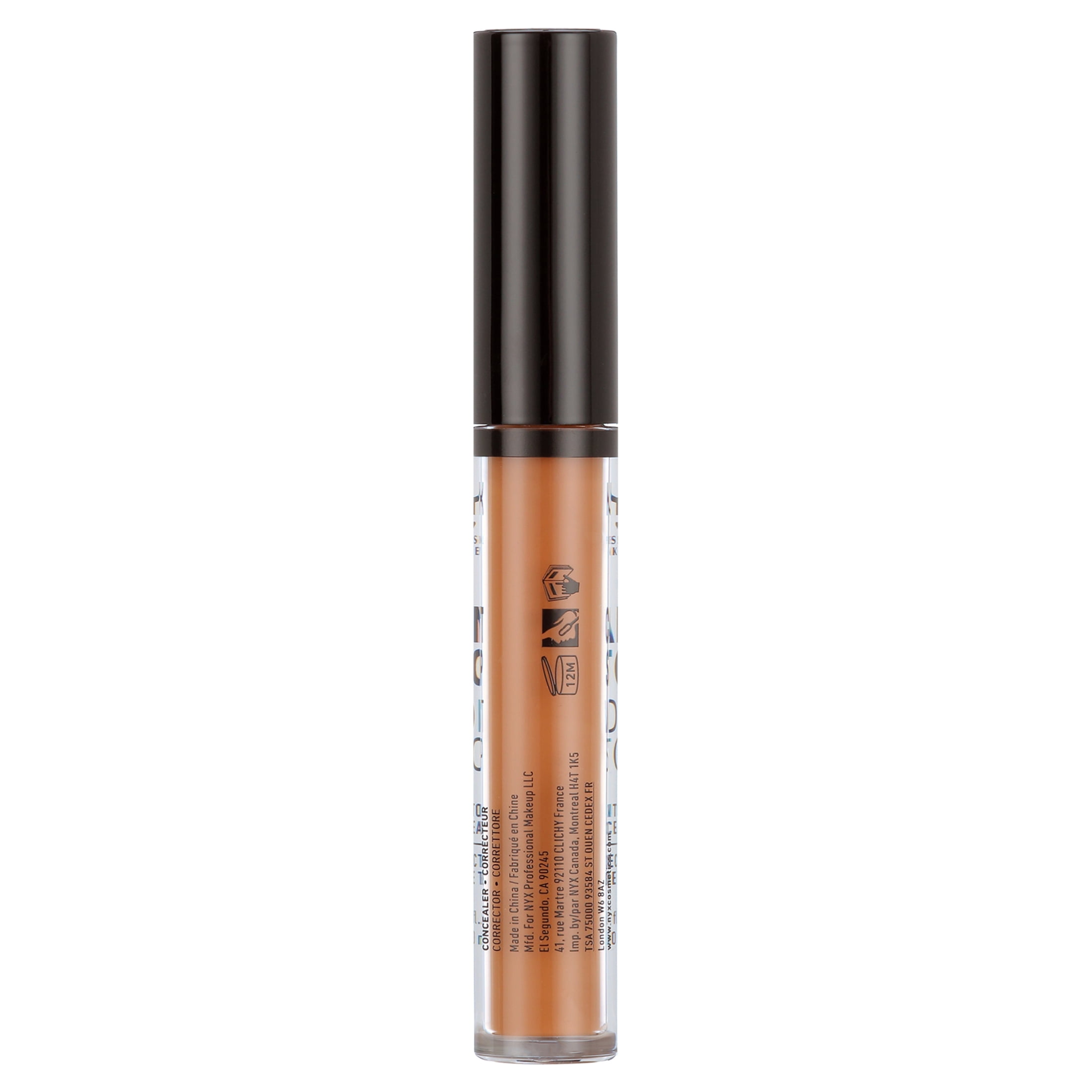 Makeup Stop NYX Finish, Professional 24Hr Stop Vanilla Can\'t Won\'t Concealer, Matte Coverage Full