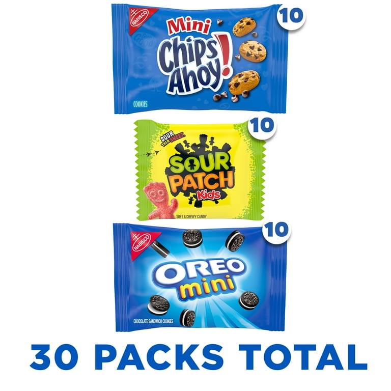 Multi Cookies and Candy Variety Pack with SOUR PATCH KIDS, OREO