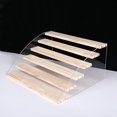 thumbnail image 5 of Estante de exhibición de madera de acrílico multiusos Zulema 6 capas, 5 of 5
