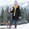 thumbnail image 2 of YunPes Girls Winter Coats Heavyweight Insulated Quilted Thicken Long Puffer Jacket with Hood Teen Kids Outdoor Parka Coat, 2 of 6