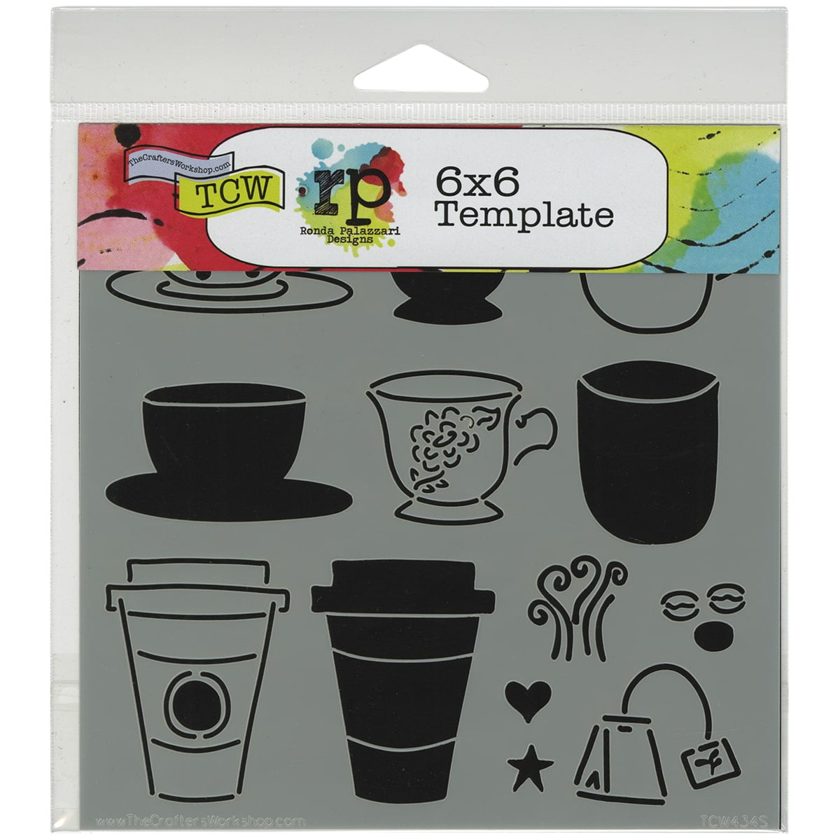 Crafter/'s Workshop Template 6/"X6/" Corncob Etching 842254026197