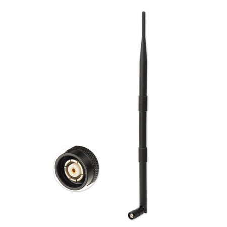 Eightwood 2.4Ghz 9dBi RP-TNC Omni WiFi Folding Antennas Linksys WRT54G WRT54GL