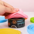 thumbnail image 4 of fundas de silicona para latas de mascotas, tapas universales para latas de comida para perros y gatos, se adapta a la mayoría de tapas de latas para perros y gatos de tamaño estándar para comida para, 4 of 7