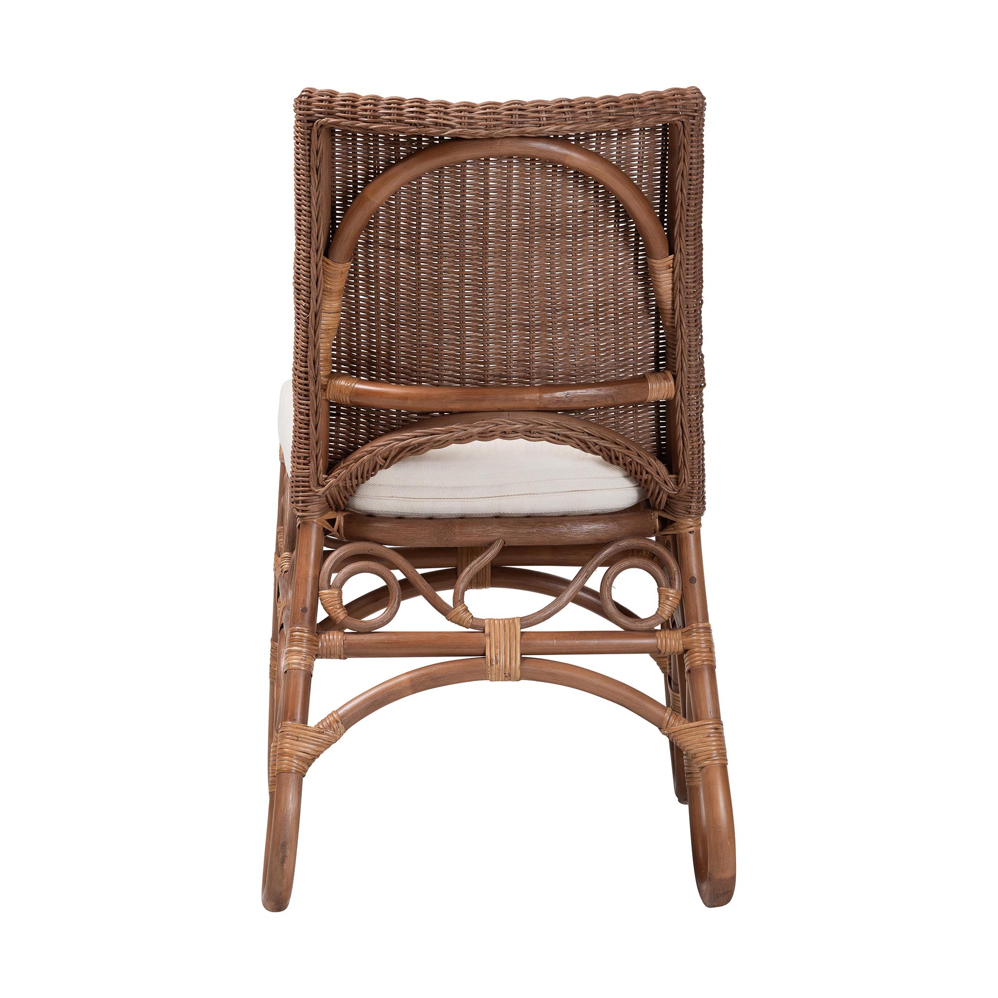 bali & pari Rivan Boho Dining Chair, Brown