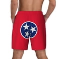 thumbnail image 2 of Mens Flag Of Tennessee Swimming Trunks with Compression Liner Beach Quick Dry Swim Shorts, 2 of 6