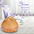 thumbnail image 3 of Tagital 550ml Aroma Essential Oil Diffuser, Wood Grain Ultrasonic Cool Mist Humidifier for Office Home Bedroom Living Room Study Yoga Spa, 3 of 6