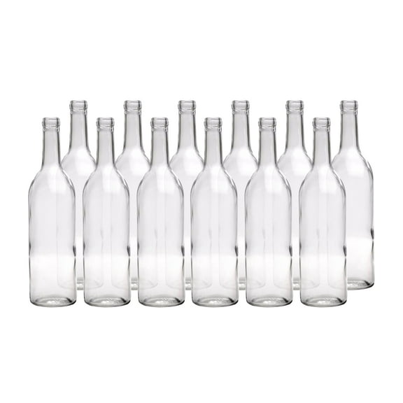 Home Brew Ohio Clear 750ml Bordeaux Bottles Case of 12