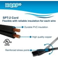 thumbnail image 6 of HQRP 10ft AC Power Cord for Cisco 72-0770-01 37-1132-01 CAB-9K12A-NA 3900 7500 Switch WS-CAC-1000W 6000 6500, WS-5008B 5002 5505 Mains Cable, 6 of 7