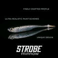 thumbnail image 3 of 6th Sense – Masterclass Crappie Strobe Minnow – 2.1" Ultra-Realistic Soft Plastic Panfish Bait – Premium Crappie Lure for Docks, Brush Piles & Timber – 7 Pack, 3 of 6