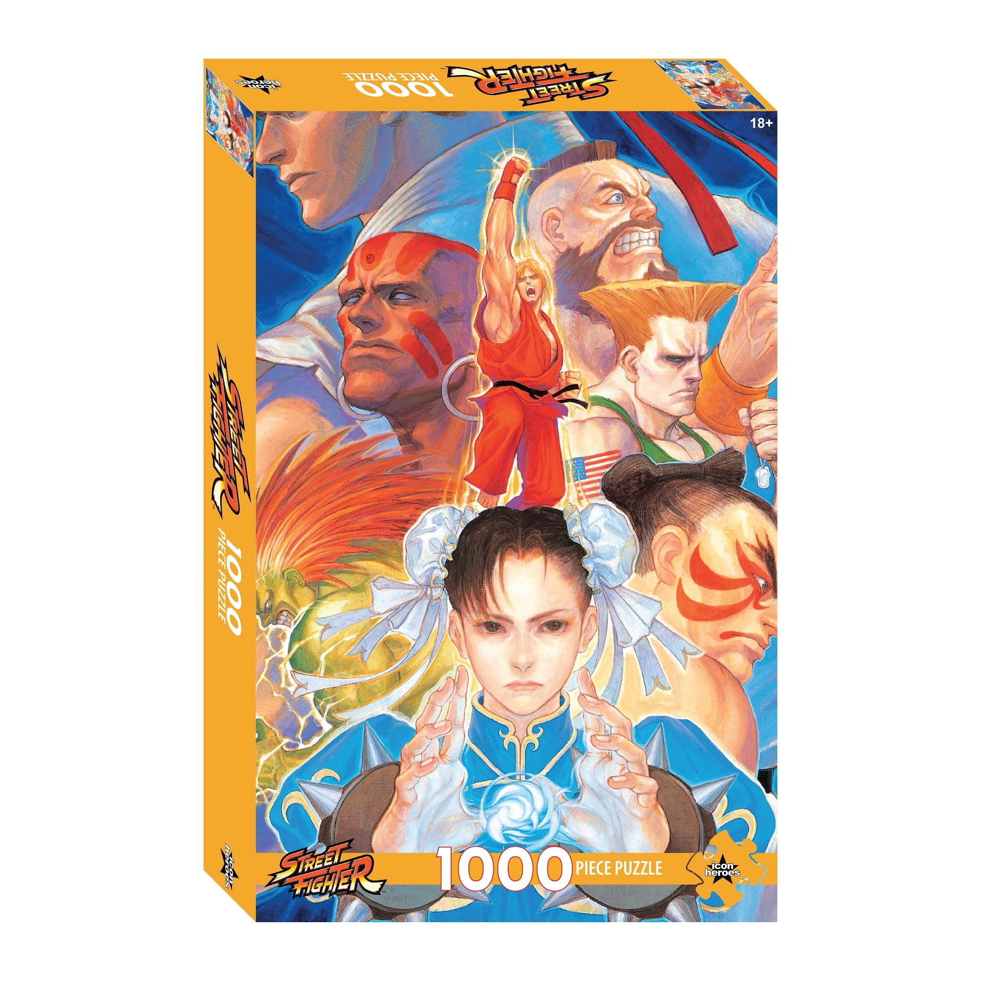 Street Fighter 1000 Piece Jigsaw Puzzle - Walmart.com