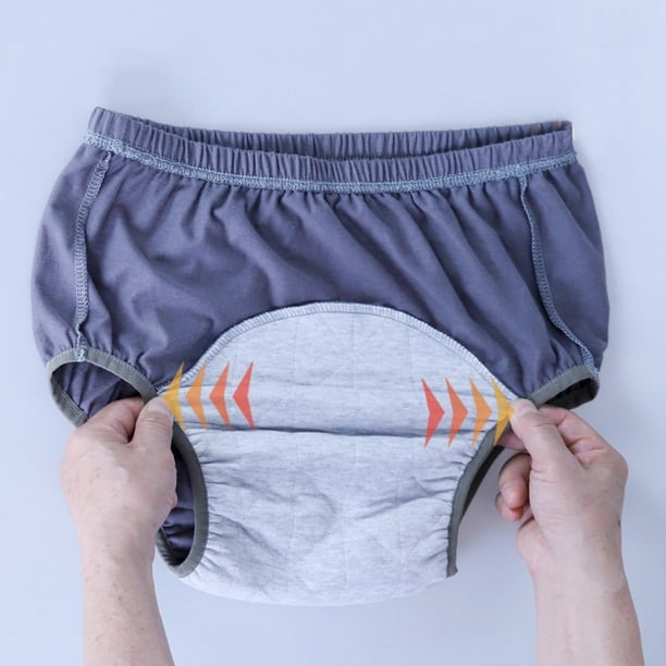 2x Ropa interior para incontinencia a prueba de fugas para adultos